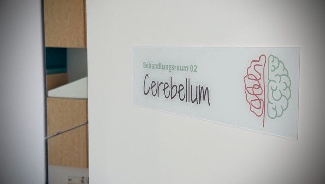Türschild Behandlungsraum 02 Cerebellum